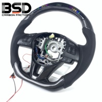 Untuk Mazda 3 Mazda 6 Mazda CX3 CX5 Atenza Peningkatan Interior Setir Sport Serat Karbon Kustom