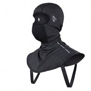 Cagoule intégrale personnalisée pour l'hiver, chaude, coupe-vent, protection UV, avec fermeture éclair, pour sports de plein air, plage, unisexe - Product Image 2