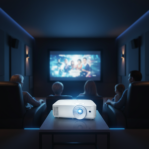 Projecteur multifonctionnel 4K LEF9106 avec 4500 lumens, récupération rapide, télécommande RS232, portable pour le bureau - Product Image 2