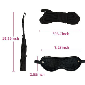 7 PCS Plush SM Toys <strong>Sex</strong> Bondaged <strong>Bed</strong> <strong>Restraints</strong> Tied Down Wrist and Ankle Adjustable Neck and Leg Loop BDSM Kit - Product Image 6