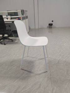 Meubles modernes en PPshell avec pieds en acier inoxydable 304, chaises et tabourets <span class=keywords><strong>de</strong></span> <span class=keywords><strong>bar</strong></span> pour salle à manger, bureau à domicile, cuisine - Product Image 6