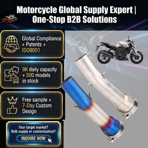 Nouveau silencieux d'échappement universel pour moto, modification du silencieux, tuyau de liaison intermédiaire, moto slip, FZ1 FZ1N <span class=keywords><strong>FZ1000</strong></span> - Product Image 1