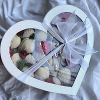 Aangepaste Hartvorm Valentijnsdag Cilinder Ronde Roos Bloem Geschenkdoos Moslim Dubai Met Doorzichtig Venster