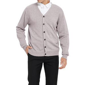 Hot Selling Breathable Comfortable Men <b>Cardigan</b> <b>Sweater</b> Comfortable Fit Men's V-neck Winter Long Sleeve <b>Cardigan</b> For Online Sale - Product Image 1