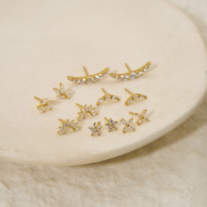 Nuovo Orecchino a Perno in Acciaio Inossidabile 2026, Stile Punk con Zirconia, Piercing <span class=keywords><strong>per</strong></span> Cartilagine e <span class=keywords><strong>Trago</strong></span> <span class=keywords><strong>per</strong></span> Donne - Product Image 3