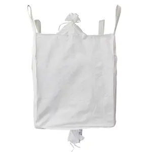 Hecho en China FIBC bolsa Plástico Polipropileno 1,5 Ton PP tejido Big bags 1000KG Super sacos Jumbo Bag