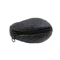Dompet Koin Alpukat Simulasi 2026, Tempat Kunci Kartun Anak, Kotak Penyimpanan Headset Bluetooth