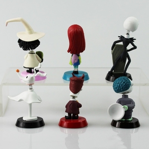 Set de 6 Figuras de Acción de PVC de Jack y Sally de Pesadilla Antes de Navidad, Colección de Juguetes de Anime - Product Image 4