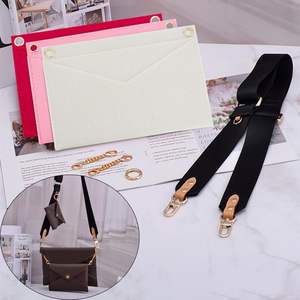 Plus de couleurs feutre sac à main organisateur insérer doublure embrayage sac fourre-tout Kit de conversion étui de rangement de luxe grande enveloppe Crossbody Wallet - Product Image 6