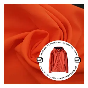 उच्च गुणवत्ता 100 पुनर्नवीनीकरण पॉलिएस्टर 50d के लिए मशीनरी खिंचाव pongee सांस निविड़ अंधकार pongee अन्य कपड़े जैकेट