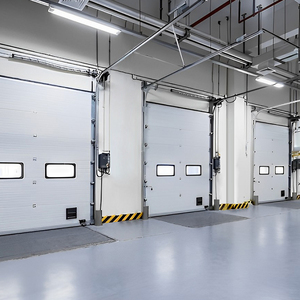 Porte enroulable en aluminium Porte coulissante roulante Porte roulante coupe-vent Porte enroulable - Product Image 1