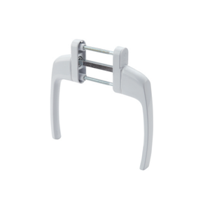 Accessori per Finestre e Porte in <span class=keywords><strong>PVC</strong></span> - Maniglia per <span class=keywords><strong>Porta</strong></span> a Doppia Faccia con <span class=keywords><strong>Serratura</strong></span> e Chiave - Product Image 1