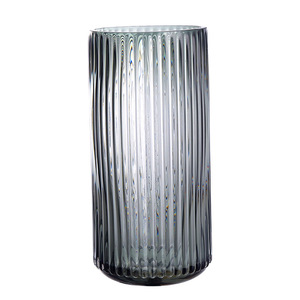 <span class=keywords><strong>Vase</strong></span> européen créatif <span class=keywords><strong>vert</strong></span> à rayures verticales en <span class=keywords><strong>verre</strong></span>, arrangeur moderne de fleurs fraîches pour mariage, <span class=keywords><strong>bouteille</strong></span> de vie transparente - Product Image 5