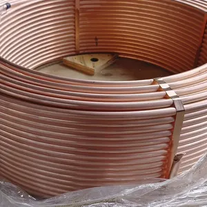 JIS tube en cuivre rond de 16mm 18mm de diamètre c2100 c2400 c2700 c2720 tuyau en cuivre
