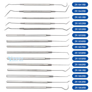 Sonde dentaire Xinhua en acier inoxydable à double tête, outil d'examen buccal pour le nettoyage et les soins dentaires - Product Image 5