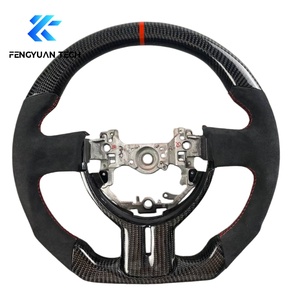 Volante Deportivo Rojo de Fibra de Carbono Forjado con Luces LED para <span class=keywords><strong>Toyota</strong></span> GR <span class=keywords><strong>86</strong></span> GR <span class=keywords><strong>GT</strong></span> GT86 Subaru BRZ 2012 2013 2014 2015 2017 2020 - Product Image 4