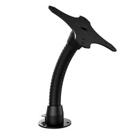 Support de tablette flexible et réglable à 360 degrés, en métal, avec col de cygne, support de bureau, capacité de 20 lb, inclinaison à 180 degrés, VESA 75/100 mm