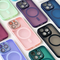 ONE-CASE Coque de téléphone portable transparente antichoc de haute qualité avec anneau magnétique, design sportif électroplaqué TPU+PC pour