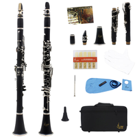 Woodwind Instruments Musical Clarinet Support OEM 17 Keys Nickel Plated Bakelite Bb Tone Tenor
