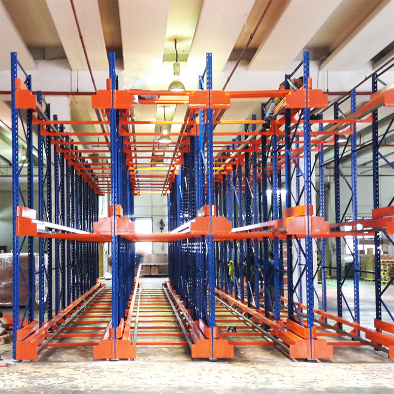Warehouse Semi automatic Racking System 4