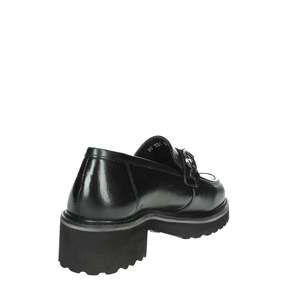Donna Serena Women's Moccasin Black 39 Heel Height 5C5466DP <b>Flats</b> - Product Image 3