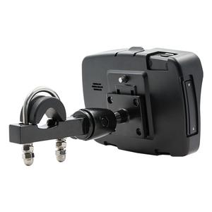 เครื่องเล่น MP5หน้าจอสัมผัสขนาด5นิ้วสำหรับรถจักรยานยนต์พร้อมระบบนำทางแบบไร้สายระบบ GPS สำหรับมอเตอร์ไซค์ - Product Image 2