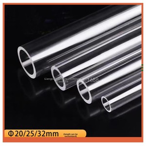 <span class=keywords><strong>Tuyau</strong></span> de Drainage PC Haute Transparence pour Aquarium, Approvisionnement Direct Usine, Diamètre 20/<span class=keywords><strong>25</strong></span>/32mm, Longueur 150mm, Raccordement Rigide - Product Image 2