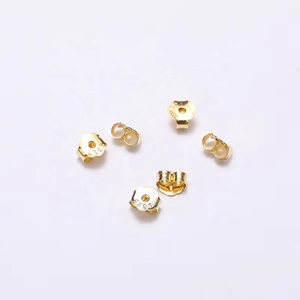 Accesorios para Pendientes, Tapones para Pendientes de Plata de Ley 925, Tapones para Orejas de Silicona Plástica - Product Image 4