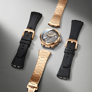 นาฬิกาข้อมืออัตโนมัติ Lucky Harvey รุ่น Mens Titanium Meteorite พร้อมฟังก์ชั่นเสียงเรียกเข้า กันน้ำ 50 เมตร กระจกแซฟไฟร์ - Product Image 4