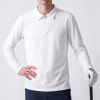 Polo Homme Manches Longues Séchage Rapide Respirant Léger Extensible pour Golf et Sports de Plein Air – Vente en Gros Usine