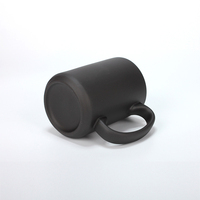 Mug en céramique personnalisé de 15 oz - Noir - Cadeau d'affaires américain - Tasse à café - Tasse magique à changement de couleur par sublimation