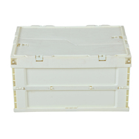 Haute Qualité Pliable Maille Empilable En Plastique Caisse Fruits Légumes Stockage Palette Boîte Déménagement