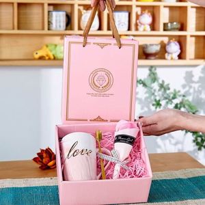 Wedding Souvenir Gift Set-Creative Personalized Ceramic <b>Mug</b> Gift Box Premium Bridal Party Favors Thanksgiving Valentine's Day - Product Image 2