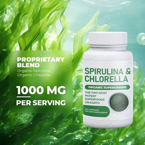 Капсулы спирулины и хлореллы Vitahealthy: Органическая травяная добавка для улучшения метаболизма, прямые поставки с фабрики OEM/ODM - Product Image 2