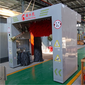 Máquina de Lavar Carros Totalmente Automática de Novo Estilo com Cinco Escovas, Equipamento de Lavagem Automática Tipo Roll-over para Estação de Lavagem KUSHUILONG - Product Image 6