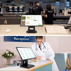 Soporte ergonómico ajustable de escritorio POS para cajeros bancarios y cajeros de restaurantes - Product Image 6