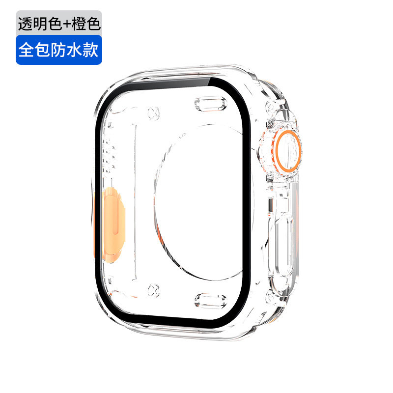 โปร่งใส + ส้ม [สไตล์กันน้ำ]