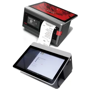 Desktops Android 10 All-In-One Pos Systemen Imin Falcon 1 Pos Terminal Met Printer Tablet Pc Windows 10 Kassa Pos