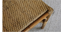 Chaise de bistro chaises en osier tissées à la main françaises chaise de salle à manger en rotin importée indonésienne pour patio extérieur porche jardin