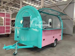 Nouvelle conception élégante de chariot de nourriture mobile d'extérieur pour hot-dogs, crème glacée, café et autres aliments - Product Image 6