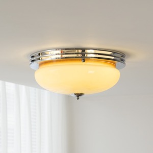 ZONGFU Lighting Vintage <b>Ceiling</b> <b>Light</b> 40cm Milk Coffee Color LED Surface Mounted Bedroom Study <b>Light</b> - Product Image 3