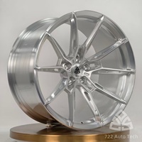Jantes 722Auto forgées de 18 à 22 pouces, concaves profondes, 5x112 5x114.3 5x120, légères, pour BMW X3 X4 Mercedes GLC Audi Q5