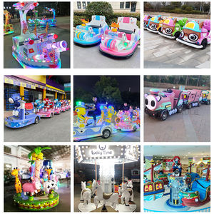 Auto Scontro Luminose a LED con Telecomando e Anello Paraurti in Vendita, Veicoli Popolari per Bambini per Resort e Hotel - Product Image 6