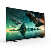 TV LED LCD Android Smart 4K 120 Inch Grosir Pabrik dengan Refresh Rate 120Hz Rasio Aspek 16:09 Warna Hitam untuk Penggunaan Hotel