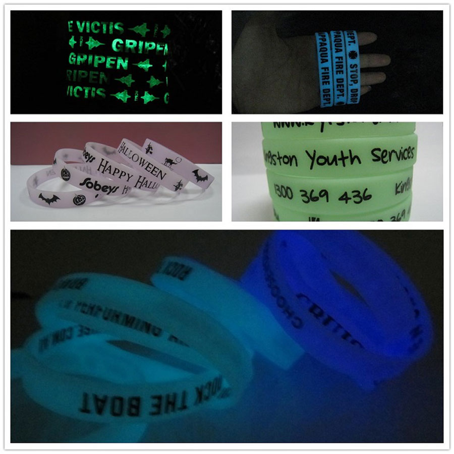 Glowing in the dark bracelet