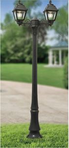 Avrupa lamba klasik Post Top Vintage Antigue bahçe sokak lambası eski - Product Image 6