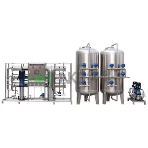 Ro Water Treatment Plant 6T/H RO Stainless Steel Water Purification Plant Industry Water Treatment Ro Reverse Osmosis Water Filter Machine From China