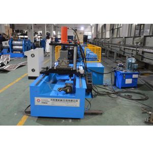 1.5-3.0 มม.ความหนาคลังสินค้าHeavy Rack <span class=keywords><strong>Roll</strong></span>เครื่องขึ้นรูป, 90*70 มม., 110*70 มม.Storage Rackingตรงโพสต์เครื่อง - Product Image 1