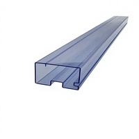 Tube en plastique extrudé antistatique de haute qualité PS/PET/PVC/PC/ABS pour composants électroniques CMS, taille personnalisée