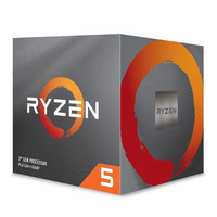 Nouveau Processeur AMD CPU R5 5600x Gaming 6 Cœurs 12 Threads pour Carte Mère d'Ordinateur et Cartes Graphiques I5 I7 R7
